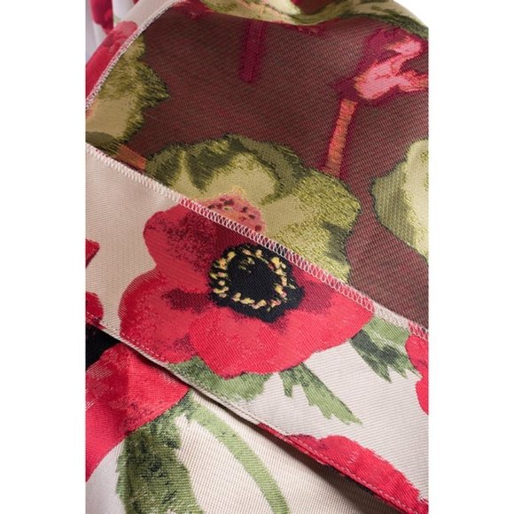 NWOT Alice + Olivia Tanner Poppy Flower Dress, 6 - Picture 10 of 12